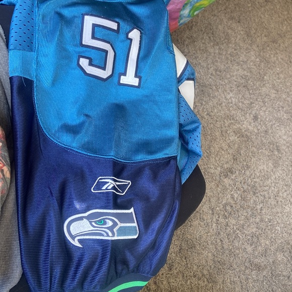 Seahawks Tatupu 51 RBK Football Jersey  🏈 SZ 50 - Picture 5 of 5